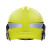 梅思安（MSA）F1XF消防头盔10158870灭火抢险救援头盔 内置照明模组 黄色大号 定制拍前联系客服
