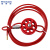 稳斯坦 W7153 轮式缆绳锁 可调节轮式钢缆安全锁具绝缘万用缆绳阀门锁 直径3.8mm长2米