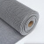 钰启隆  PVC塑料防滑垫 安全防水防滑垫多拍不截断1.2米*1米（5.5mm厚）灰色