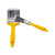 海斯迪克 HKSY-1 黄柄水性漆刷加厚加长 扫灰刷毛刷滚筒刷清洁刷子 2寸