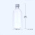 科睿才塑料透明大口圆瓶方瓶透明直身瓶PET透明小口瓶样品瓶聚酯留样瓶 透明小口500ml 61012 