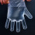 帮手仕 一次性手套餐饮吃龙虾美发手膜透明塑料加厚薄膜手套 PE一次性手套（100只）