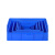 长方形塑料盒零件盒物料周转箱螺丝物流箱配件收纳箱药品盘选盖子 8号蓝【245*170*75】