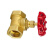 黄铜内螺纹截止阀 产品型号：J11W-16T；规格：DN25