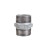 波浩 BOHAO 玛钢管件水管配件水暖接头 镀锌玛钢外丝直接 对丝接头DN65 5个起售 1个价