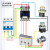 孔柔电动机综合保护器JD8三相380v电机220v过载过流电流缺相断相 JD8 05A5A