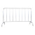 alertwild 交通安全不锈钢铁马护栏场地活动护栏商场围栏排队隔离栏路障铁马不锈钢拒马  201(32*19圆管)1.2米*1.5米