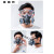 盛融乾防毒面具喷漆化工毒气体防烟放毒防护呼吸防尘面罩全面罩全脸 PLUS配件(单独2个滤毒盒)(没有