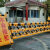 拒马护栏移动路障安全防撞栏 警示黄黑1米 单位个