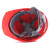 成楷科技（CK-Tech）新国标安全帽 CKT-V1 工地建筑施工 ABS防砸抗冲击透气 V字型 红色