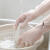 用洗衣洗碗防水耐磨耐用胶皮家务手套加厚橡胶乳胶厨房清洁丁腈家 单层 束口(图案随机) 均码