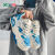 卡帝乐鳄鱼（CARTELO）夏季鞋子男士2024新款潮流百搭运动板鞋厚底小众面包鞋 蓝色 39