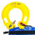 百舟（BAIZHOU）便携式救生腰带 自动充气式救生衣 钓鱼成人大浮力救生圈自动款
