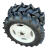 农用拖拉机三轮车0-17/.0-17人字加厚耐磨轮胎 0-17钢圈