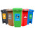 海斯迪克 垃圾标签贴 垃圾桶分类标识贴纸 高清写真垃圾贴纸 13可回收物15×20cm HKQL-60