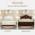 宜眠坊 床主卧1.8米*2米双人床1.5米美式实木床公主床TXG-620框架床+垫
