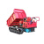 农用自卸运输车设备小型山地果园履带爬山虎不锈钢拉料车器 2吨履带运输车