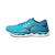 美津浓（MIZUNO）跑步鞋女新款Wave Sky 6系列耐磨稳定缓冲减震时尚学生慢跑鞋 Enamel Blue/White 36