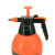 海斯迪克HKxy-48 喷雾器 气压式喷壶 塑胶洒水壶 喷水壶清洁工具 喷壶 橙红2L
