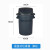 圆形垃圾桶大号80L带轮商用塑料带盖物业120升户外垃圾箱定制 100个垃圾袋(适用于120L桶)