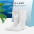 双安 BS001 PVC模压靴红叶PM95舒适耐磨耐油食品靴雨鞋白色43码1双装