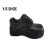 Y.R.SHOE 劳保鞋防砸鞋工作鞋 头层牛皮 绝 缘6KV 男女款 YR001LB 黑色 38