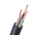 ABDT杭州中策橡套电缆软线YZ铜芯2芯3芯4芯5芯1 1.5 2.5 4 61 2平方 YZ31平方 100m