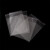 冰禹 BYjq-78 透明自粘袋 OPP自封袋 透明收纳袋 仓库塑料袋（200个）10*18cm 双层9丝