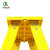 齐鲁安然 绝缘玻璃钢梯子 人字梯 2米绝缘折叠梯 2.5米关节梯 黄色 绝缘梯 人字梯  1.5米