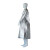 美康（meikang） 防火大衣 铝箔隔热避火大衣 耐1000度高温 衣长1.1m MKP-12 银白 