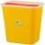 黄色垃圾桶大号脚踏利器盒废物废物回收箱医院诊所240升L端子 80K黄色脚踏桶