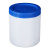 塑料直筒瓶涂料油墨罐HDPE广口塑料瓶带内盖分装瓶250/500/1000ml 250ml