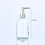 卫洋 WYS-1591 按压式分装瓶 410ml蒙砂白 乳液沐浴露玻璃瓶空瓶