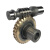 WPDZ涡轮蜗轮蜗杆减速机小型带电机齿轮WPA立式减速机升降机升降 50型(10/20)