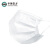 中体倍力 一次性防护口罩含熔喷布防飞沫安全防护口罩白色10片/袋 共50片 H1-10