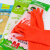 格美 加长天然乳胶手套（大）码 防水 防污 防滑 HTT-398 红色（加长款）