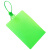 飞尔（FLYER）塑料标签牌 物流吊牌塑料挂签快运扎带标签牌 塑料吊牌 绿色100只