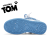 TALKING TOM会说话的汤姆猫鞋子男2024新款小众设计感鞋子女学生情侣面包板鞋 牛仔蓝 36