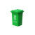 德航永汇 环卫街道塑料小区物业垃圾桶 无轮 单位：个 绿色 DH-50L470*420*636单桶高度540 7天