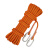 哥尔姆 安全绳 高空作业防护 国标 外墙施工保险绳 带挂钩绳子 10.5mm90米 RL188