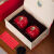 祁门红茶陶瓷包装盒空礼盒金骏眉大红袍瓷罐茶叶包装礼盒装空盒 品而不凡红色瓷罐