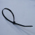 联嘉 黑色自锁式尼龙扎带 束线捆绑扎线 塑料扎带 国标3x200mm 实宽2.5mm 500条（1包）