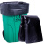厂家直销整件清洁垃圾袋厨房物业80平口批6发100塑料袋 背心48*65 特厚黑色 800只  加厚