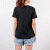 耐克（NIKE） 短袖女士夏季新款宽松透气休闲吸汗t恤圆领半袖短袖 BV6170-010  黑色经典logo M