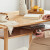 原始原素 实木餐桌北欧橡木小户型饭桌家用双层1.2米餐桌椅组合 JD4223	