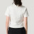耐克（NIKE）短袖女士 24夏季新款运动服装纯色短款T恤跑步健身衣透气POLO衫 DV7885-133 L