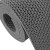 玛仕福 灰色镂空地垫 PVC防滑垫 S形厨房淋浴室防滑垫子 6mm厚 1.2米宽*1米长