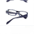 迈恻亦烧焊自动电焊变色白色焊工变光焊接强光焊用眼镜 外黑内兰单独眼镜