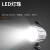 龙代（longdai）LED机床工作灯 厂房机器维修照明灯具数控车床防油机械灯 短臂款 220V-9W
