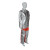 美康  MKP-19 炼钢炉服 铝箔耐1000度高温保护 衣长1.1m 银白 L码